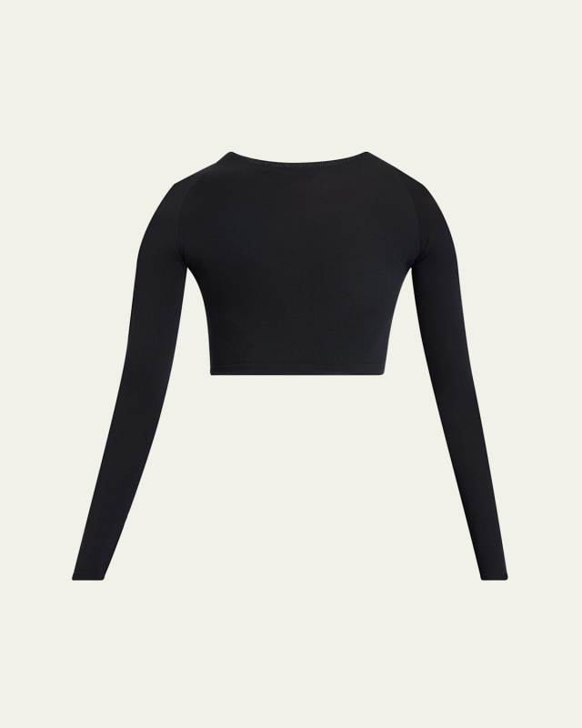 Cropped Second-Skin Top